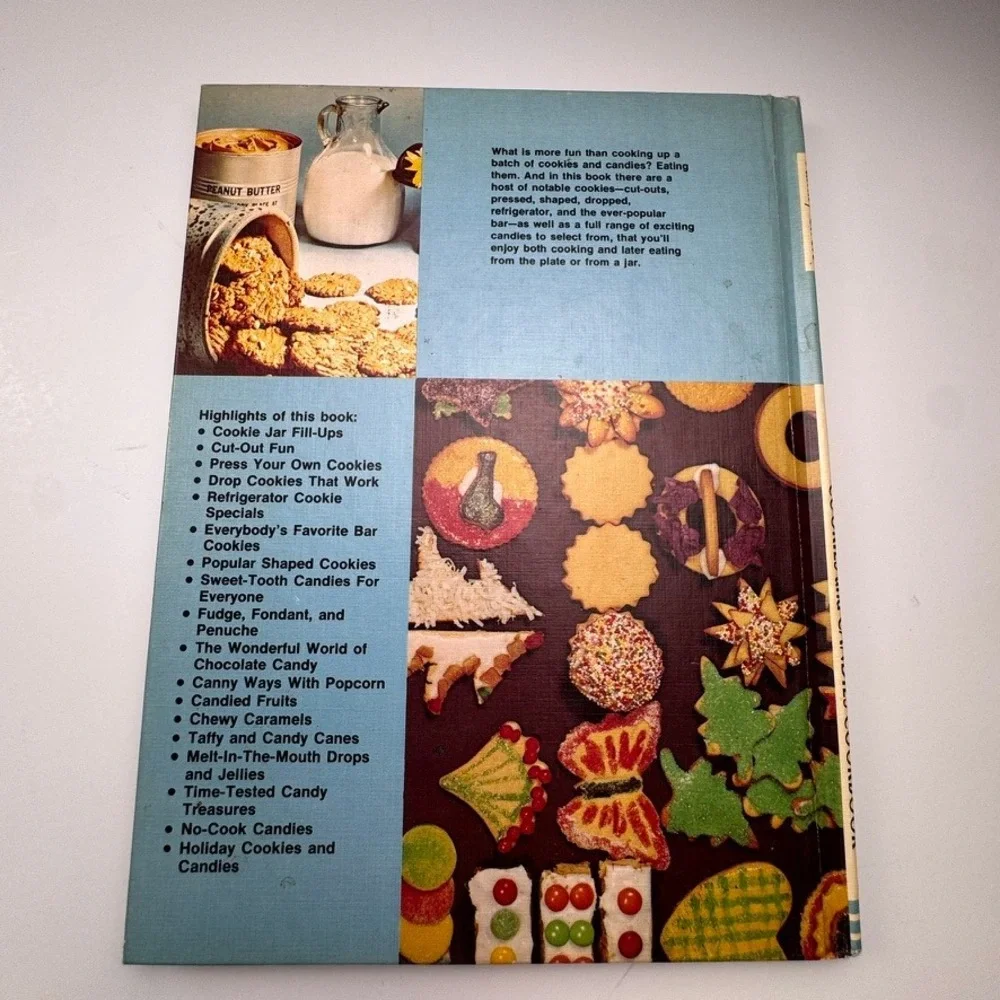 Vintage 1970 Cookbook Lot Family Circle Cookies Candies Better Home Gardens Pies